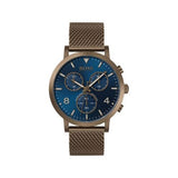 Buy Shop Hugo Boss Spirit Blue Dial Grey Mesh Bracelet Watch for Men - 1513693 USA Online