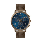 Buy Shop Hugo Boss Spirit Blue Dial Grey Mesh Bracelet Watch for Men - 1513693 USA Online