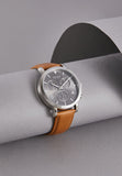 Buy Shop Hugo Boss Spirit Grey Dial Brown Leather Strap Watch for Men - 1513691 USA Online