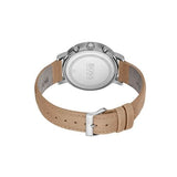 Buy Shop Hugo Boss Spirit Grey Dial Brown Leather Strap Watch for Men - 1513691 USA Online