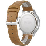 Buy Shop Hugo Boss Spirit Grey Dial Brown Leather Strap Watch for Men - 1513691 USA Online