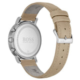 Buy Shop Hugo Boss Spirit Grey Dial Brown Leather Strap Watch for Men - 1513691 USA Online
