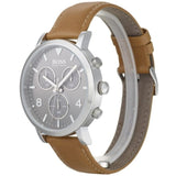 Buy Shop Hugo Boss Spirit Grey Dial Brown Leather Strap Watch for Men - 1513691 USA Online