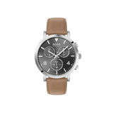Buy Shop Hugo Boss Spirit Grey Dial Brown Leather Strap Watch for Men - 1513691 USA Online