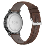 Buy Shop Hugo Boss Spirit White Dial Brown Nylon Strap Watch for Men - 1513690 USA Online