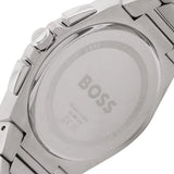 Buy Shop Hugo Boss Steer Chronograph Blue Dial Silver Steel Strap Watch For Men - 1514048 USA Online