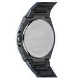 Buy Shop Hugo Boss Steer Chronograph Quartz Grey Dial Grey Steel Strap Watch For Men - 1513996 USA Online