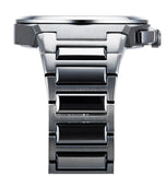 Buy Shop Hugo Boss Steer Chronograph Quartz Grey Dial Grey Steel Strap Watch For Men - 1513996 USA Online