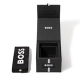 Buy Shop Hugo Boss Strike Black Dial Silver Steel Strap Watch for Men - 1514170 USA Online