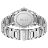 Buy Shop Hugo Boss Strike Black Dial Silver Steel Strap Watch for Men - 1514170 USA Online