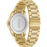 Buy Shop Hugo Boss Strike Blue Dial Gold Steel Strap Watch for Men - 1514172 USA Online