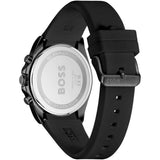 Buy Shop Hugo Boss Strike Chronograph Black Dial Black Rubber Strap Watch for Men - 1514289 USA Online