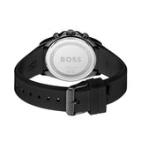 Buy Shop Hugo Boss Strike Chronograph Black Dial Black Rubber Strap Watch for Men - 1514289 USA Online