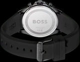 Buy Shop Hugo Boss Strike Chronograph Black Dial Black Rubber Strap Watch for Men - 1514289 USA Online