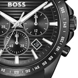 Buy Shop Hugo Boss Strike Chronograph Black Dial Black Rubber Strap Watch for Men - 1514289 USA Online