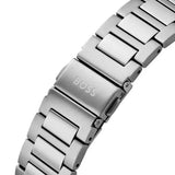 Buy Shop Hugo Boss Strike Chronograph Black Dial Silver Steel Strap Watch for Men - 1514290 USA Online