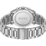 Buy Shop Hugo Boss Strike Chronograph Black Dial Silver Steel Strap Watch for Men - 1514290 USA Online