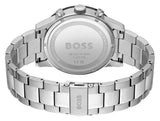 Buy Shop Hugo Boss Strike Chronograph Black Dial Silver Steel Strap Watch for Men - 1514290 USA Online