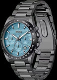 Buy Shop Hugo Boss Strike Chronograph Blue Dial Black Steel Strap Watch for Men - 1514242 USA Online