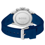 Buy Shop Hugo Boss Strike Chronograph Blue Dial Blue Rubber Strap Watch for Men - 1514239 USA Online