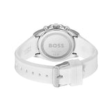 Buy Shop Hugo Boss Strike Chronograph Blue Dial White Rubber Strap Watch for Men - 1514238 USA Online