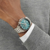 Buy Shop Hugo Boss Strike Chronograph Green Dial Silver Steel Strap Watch for Men - 1514241 USA Online