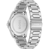 Buy Shop Hugo Boss Strike Silver Dial Silver Steel Strap Watch for Men - 1514176 USA Online