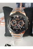 Buy Shop Hugo Boss Supernova Black Dial Two Tone Steel Strap Watch for Men - 1513358 USA Online