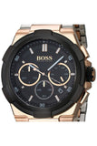 Buy Shop Hugo Boss Supernova Black Dial Two Tone Steel Strap Watch for Men - 1513358 USA Online