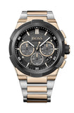 Buy Shop Hugo Boss Supernova Black Dial Two Tone Steel Strap Watch for Men - 1513358 USA Online