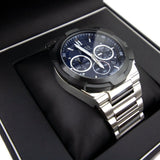 Buy Shop Hugo Boss Supernova Chronograph Blue Dial Silver Steel Strap Watch for Men - 1513360 USA Online