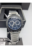 Buy Shop Hugo Boss Supernova Chronograph Blue Dial Silver Steel Strap Watch for Men - 1513360 USA Online