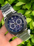 Buy Shop Hugo Boss Supernova Chronograph Blue Dial Silver Steel Strap Watch for Men - 1513360 USA Online