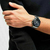 Buy Shop Hugo Boss Supernova Chronograph Blue Dial Silver Steel Strap Watch for Men - 1513360 USA Online