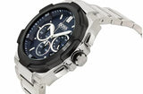 Buy Shop Hugo Boss Supernova Chronograph Blue Dial Silver Steel Strap Watch for Men - 1513360 USA Online