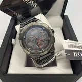 Buy Shop Hugo Boss Supernova Grey Dial Grey Steel Strap Watch for Men - 1513361 USA Online
