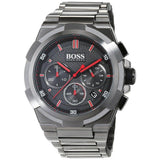Buy Shop Hugo Boss Supernova Grey Dial Grey Steel Strap Watch for Men - 1513361 USA Online