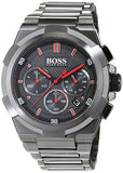 Buy Shop Hugo Boss Supernova Grey Dial Grey Steel Strap Watch for Men - 1513361 USA Online