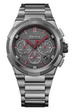 Buy Shop Hugo Boss Supernova Grey Dial Grey Steel Strap Watch for Men - 1513361 USA Online