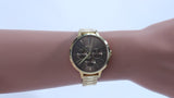 Buy Shop Hugo Boss Symphony Brown Dial Gold Steel Strap Watch for Women - 1502422 USA Online