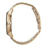 Buy Shop Hugo Boss Symphony Brown Dial Gold Steel Strap Watch for Women - 1502422 USA Online