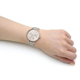 Buy Shop Hugo Boss Symphony Brown Dial Silver Mesh Bracelet Watch for Women - 1502423 USA Online