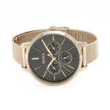 Buy Shop Hugo Boss Symphony Grey Dial Gold Mesh Bracelet Watch for Women - 1502424 USA Online