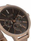 Buy Shop Hugo Boss Symphony Grey Dial Gold Mesh Bracelet Watch for Women - 1502424 USA Online