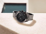 Buy Shop Hugo Boss Talent Black Ceramic Dial Black Steel Strap Watch for Men - 1513581 USA Online