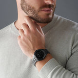 Buy Shop Hugo Boss Talent Black Ceramic Dial Black Steel Strap Watch for Men - 1513581 USA Online