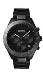 Buy Shop Hugo Boss Talent Black Ceramic Dial Black Steel Strap Watch for Men - 1513581 USA Online