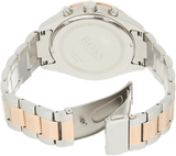 Buy Shop Hugo Boss Talent Black Dial Two Tone Steel Strap Watch for Men - 1513584 USA Online
