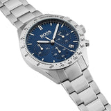 Buy Shop Hugo Boss Talent Blue Dial Silver Steel Strap Watch for Men - 1513582 USA Online