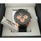 Buy Shop Hugo Boss Talent Chronograph Black Dial Black Leather Strap Watch For Men - 1513580 USA Online